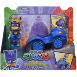 Simba 109402421 PJ Masks Quad Catboy with Superhero Action Figure with Integrated Winch Blue with Gold Accents Figure 8 cm Large for Children from 3 Y - 2 miniature