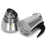 Fissman Stovetop Espresso Maker 450ml For 9 Cups Stainless Steel - 6 miniature