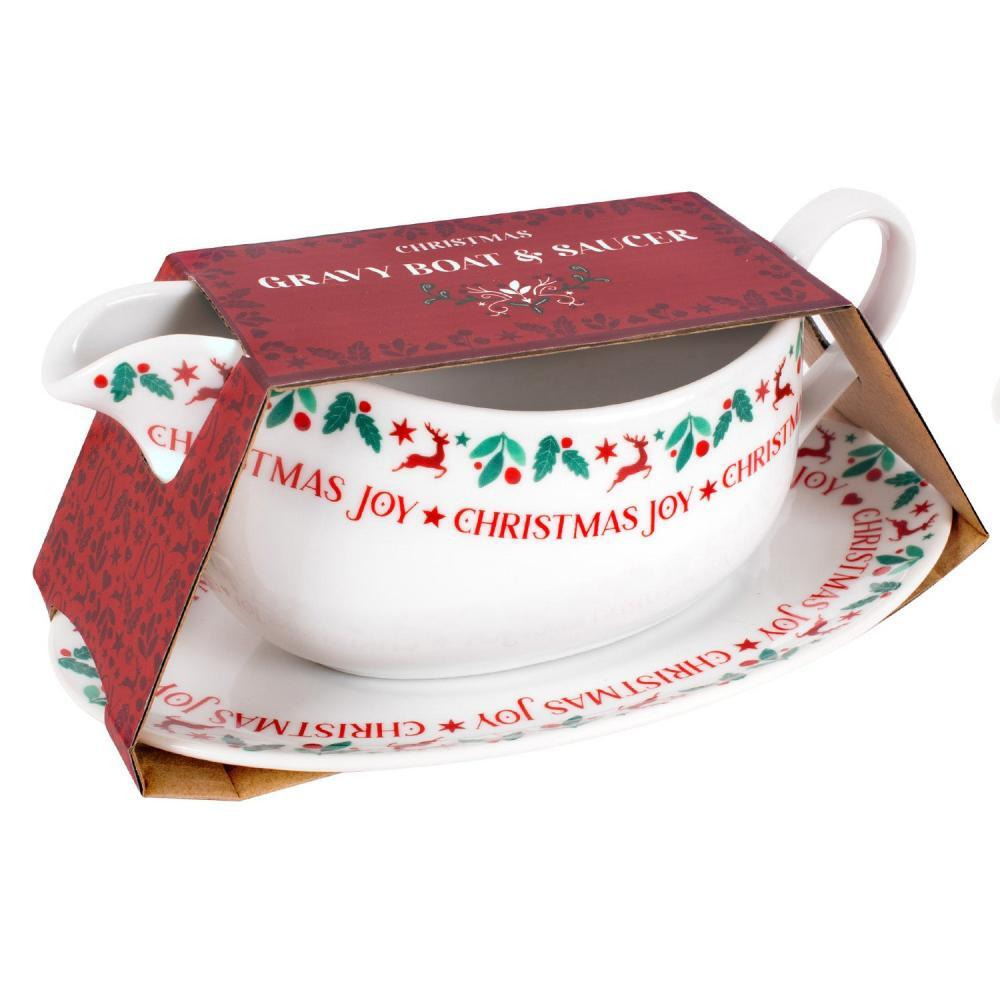 Rsw Christmas Joy Gravy Boat - 1