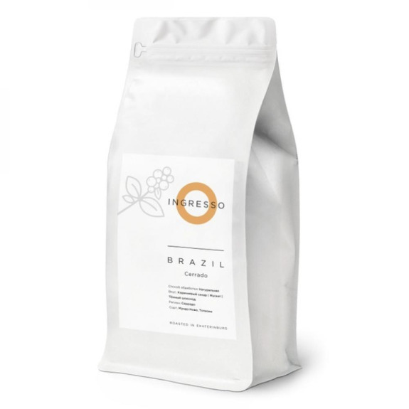 Ingresso Coffee Brazil Cerrado, Beans 1 kg