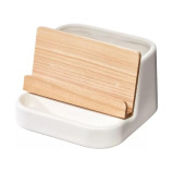 iDesign Eco Office Ceramic Tablet Stand White - 1 miniature