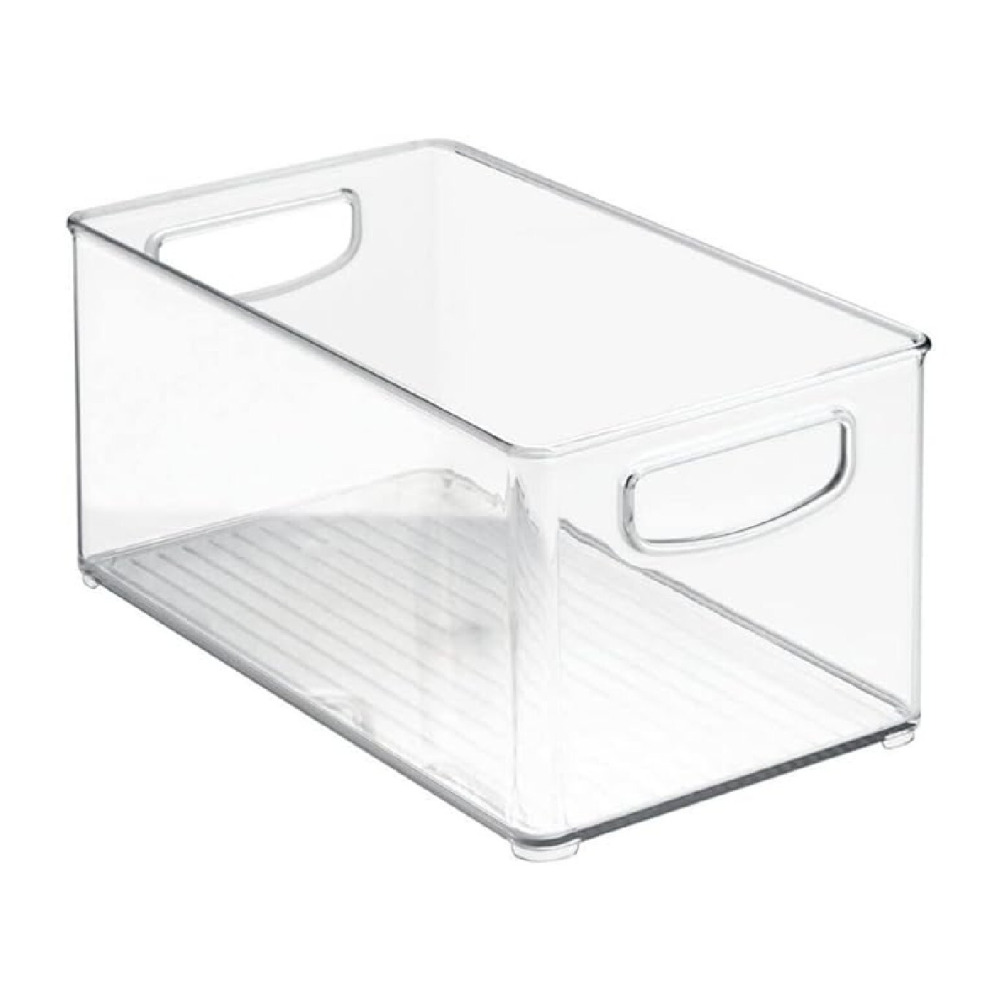 iDesign Kitchen Binz 10 x 6 x 5 inch clear - 1
