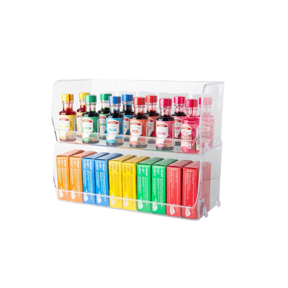 Прозрачный Штабелируемый Большой Органайзер Little Storage, Набор из 2 шт. - 2