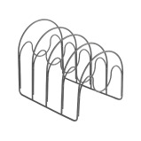 غطاء منظم الطيف ومقلاة باللون الرمادي - 1 miniature