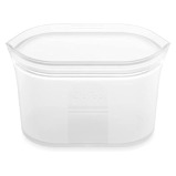 Zip Top 16 oz Reusable Silicon Food Storage Small Bag Dish Frost - 1 miniature