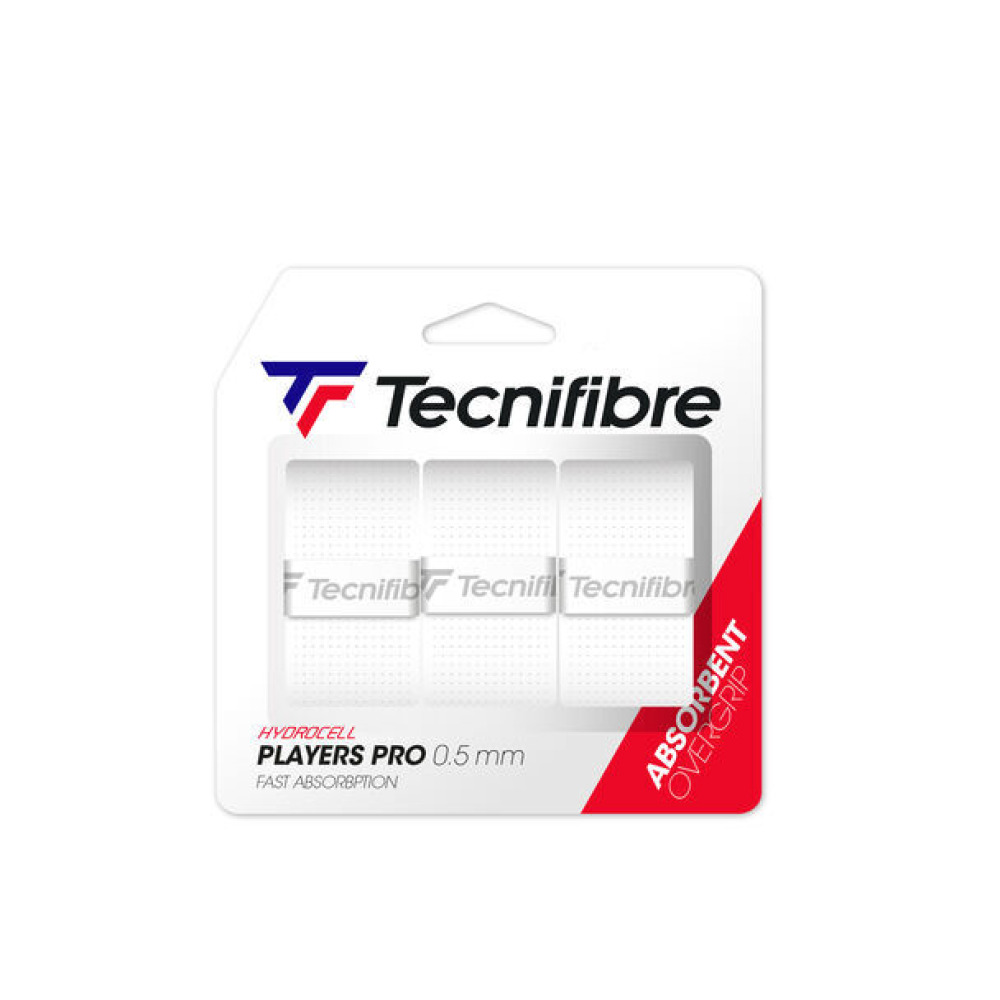 Overgrip Tecnifibre Players Pro White (3 pcs) - 1