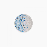 طبق حلويات روزا نجوم 21 سم - 1 miniature