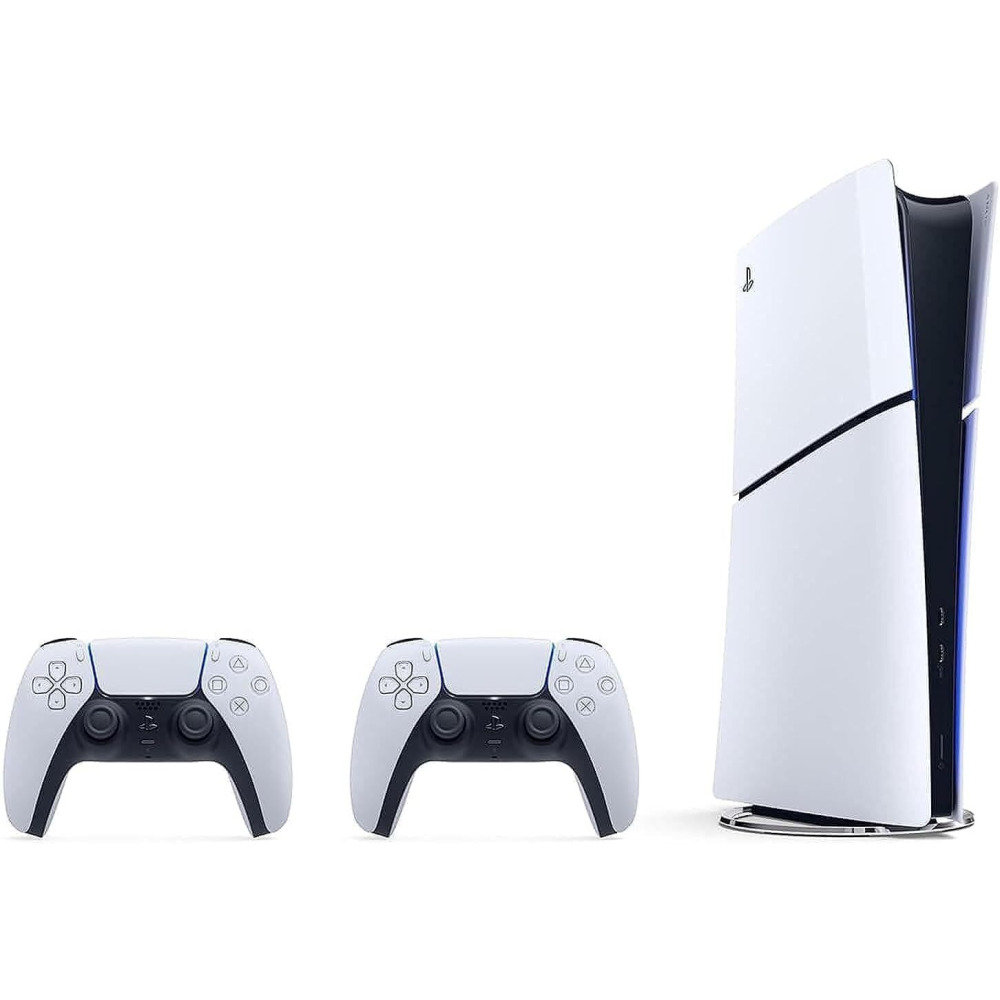 PlayStation 5 Sony Slim Digital Edition DualSense Wireless Controller Double Pack (2023) - International Version  - 1