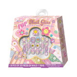 Hot Focus Groovy Flower Pop Nail Glitz - 1 miniature