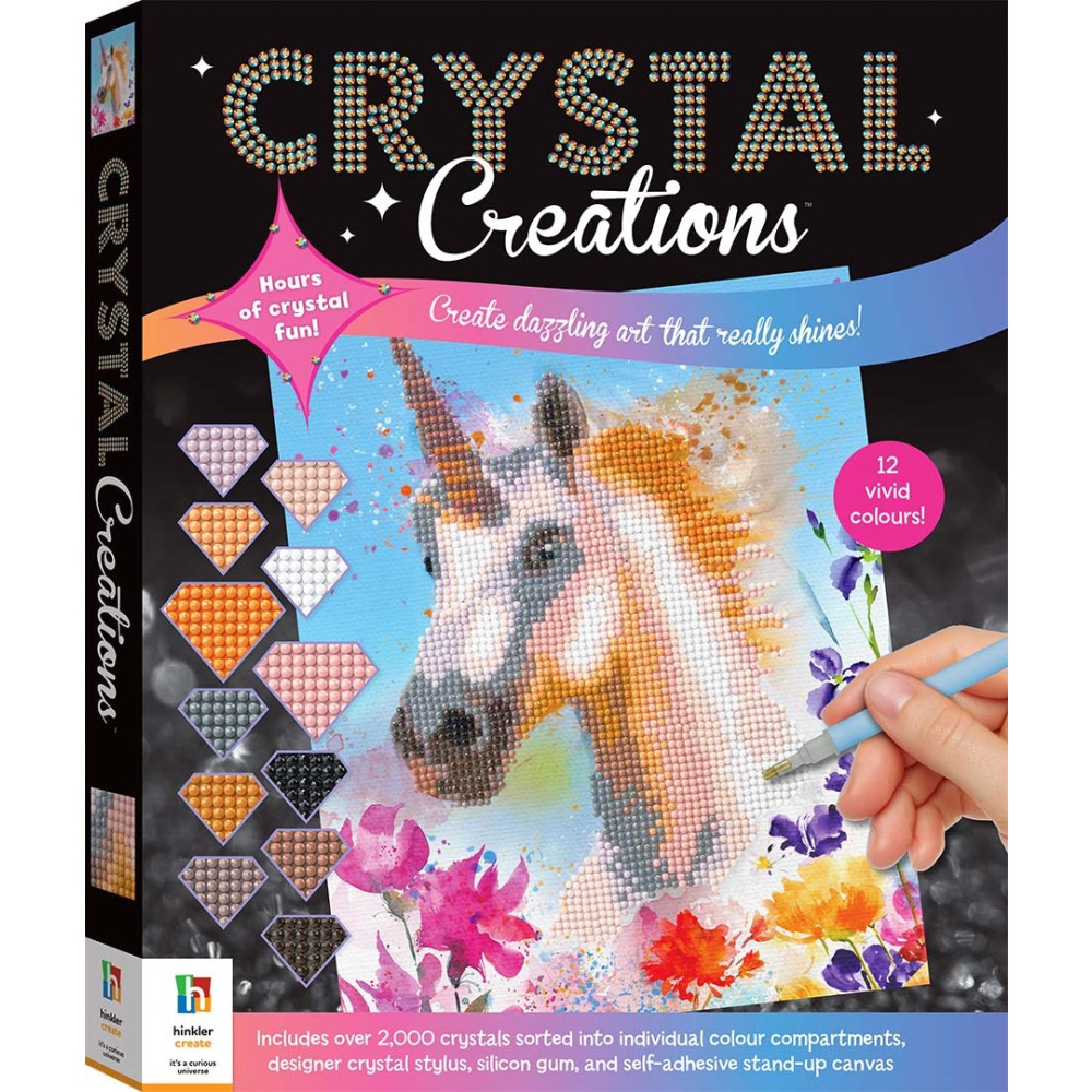 Hinkler Crystal Creations Unicorn Kit - 1