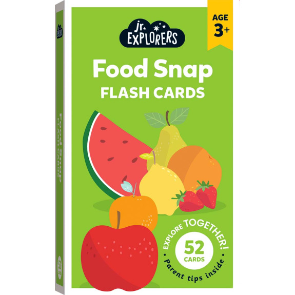 Hinkler Junior Explorers Food Snap Flash Cards