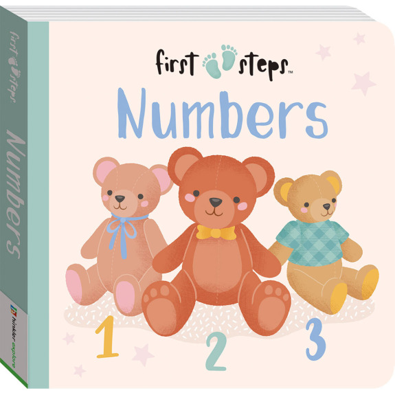 Hinkler First Steps Numbers Board Book
