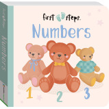 Hinkler First Steps Numbers Board Book - 1 miniature