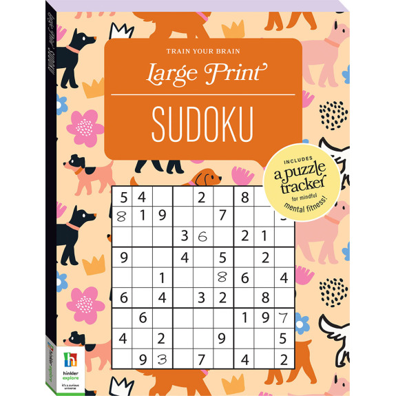 Hinkler Large Print Puzzles Series 3 Sudoku
