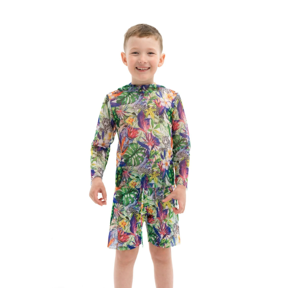 KID's Smart T-shirt, Tropical Vibes (104 cm) - 1