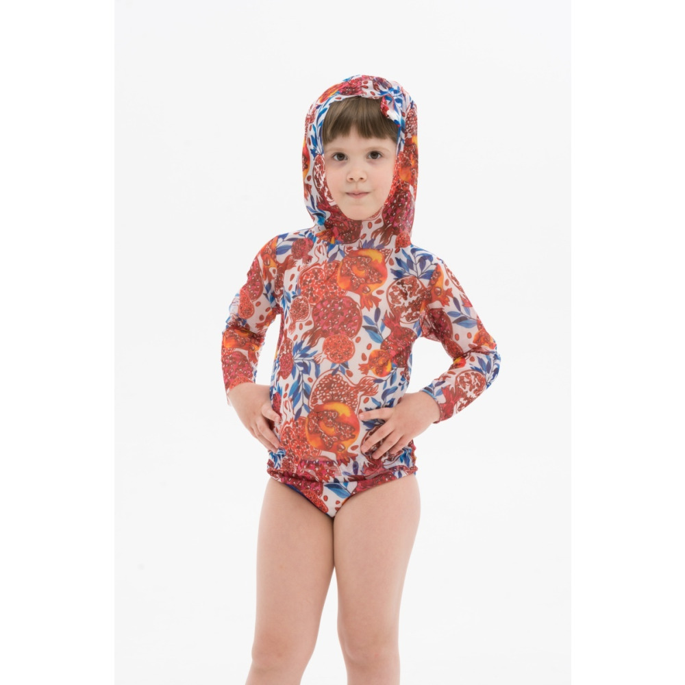 تيشيرت أطفال ذكي أحمر رماني (134 سم) - 1