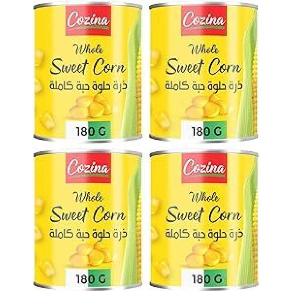 Cozina Sweet Corn 180gx4 - 1