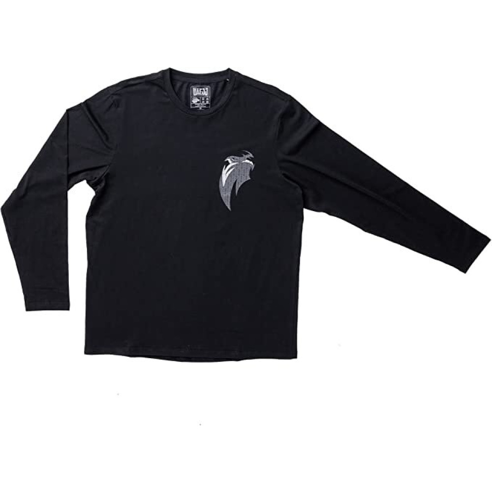 UAEJJ Long Sleeve T-Shirt Unisex, Black, size XL - 1