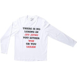 UAEJJ Long Sleeve-ll T-Shirt, White, size S - 1 miniature