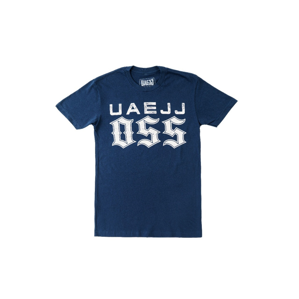 UAEJJ Jiu Jitsu OSS تي شيرت، أزرق، مقاس XL - 1