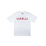 UAEJJ Jiu Jitsu Eat and Sleep Falcon T-Shirt, White, size XS - 1 miniature