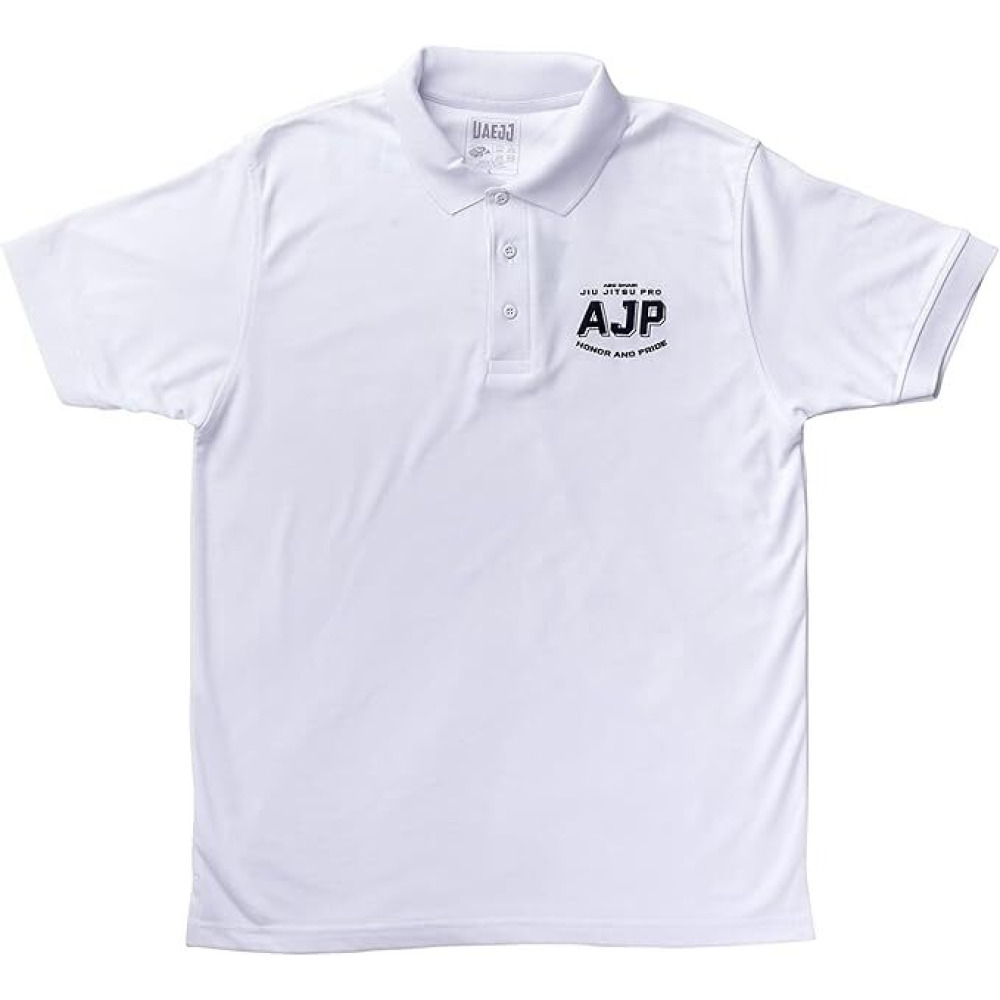 UAEJJ AJP Polo T-Shirt for Men, White, size S - 1
