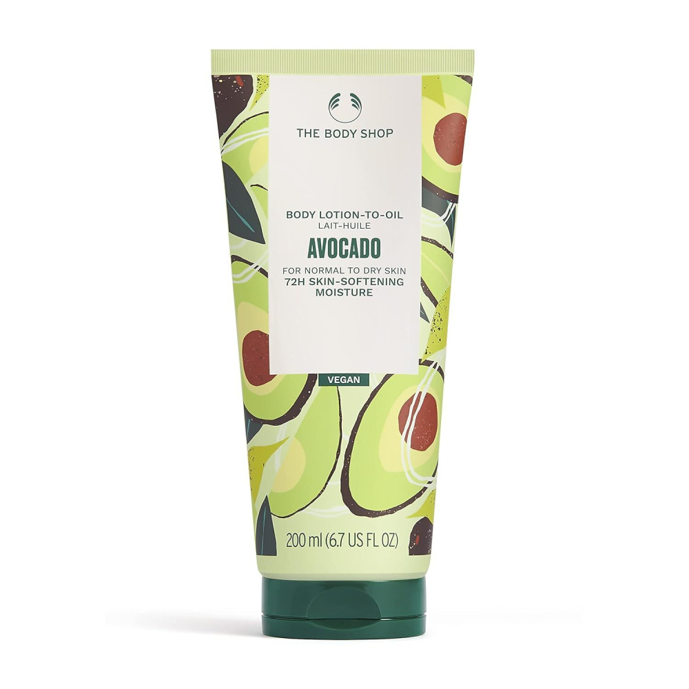 The Body Shop Avocado Body Lotion To Oil, For Normal To Dry Skin, 200 ml - 1