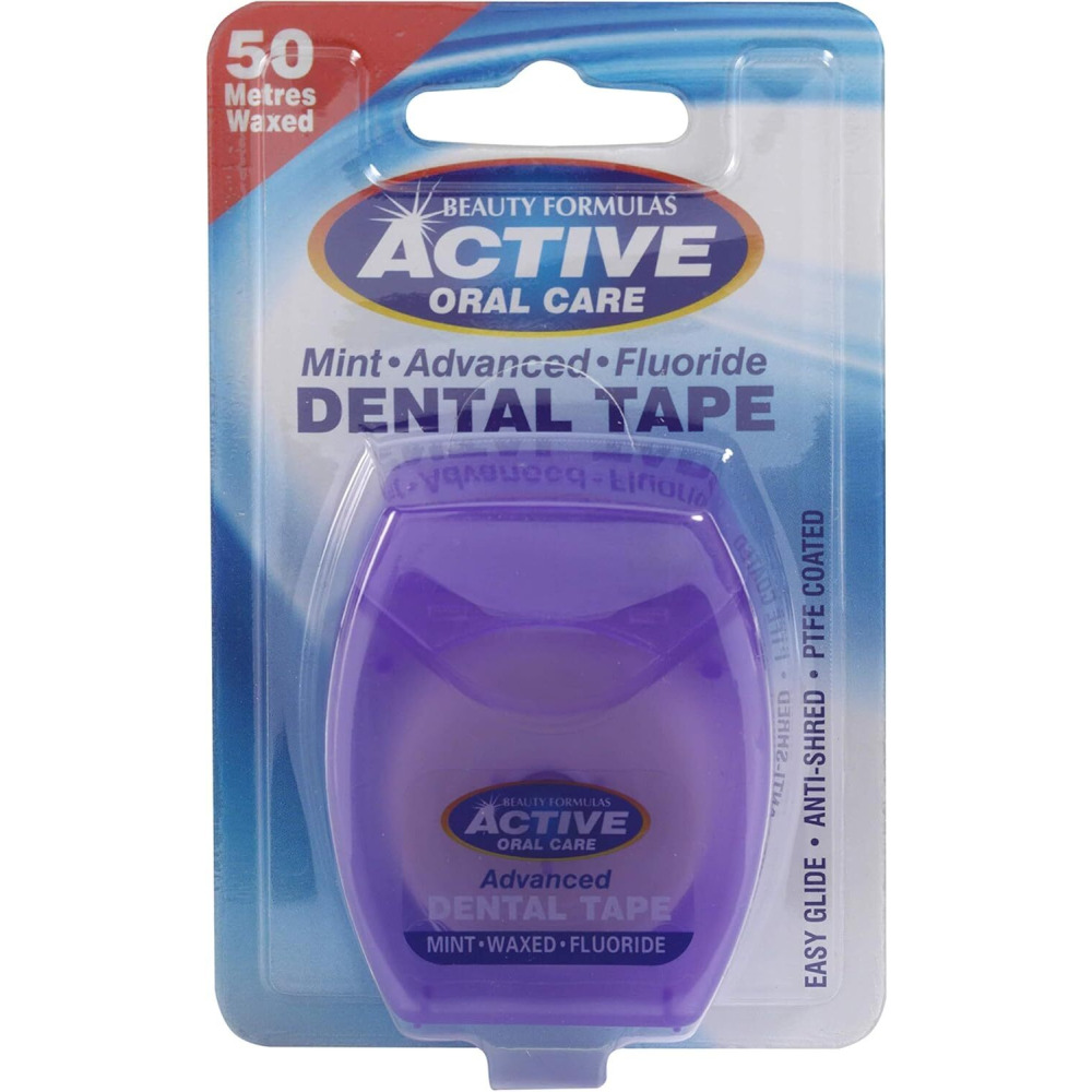 Beauty Formulas Active Oral Care Mint & Fluorine Dental Floss 50 m - 1