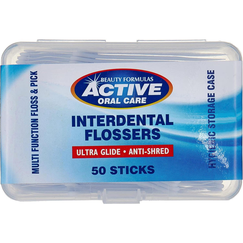 Beauty Formulas Easy Sliding Interdental Swabs, 50 Units, 150 g - 1