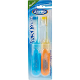 Beauty Formulas Active Oral Care Travel Toothbrush 2-Pieces - 1 miniature