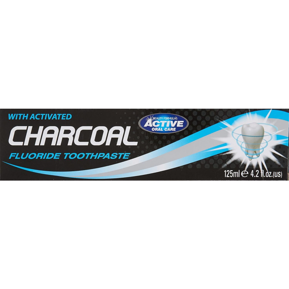 Beauty Formulas Charcoal Toothpaste, 125 ml - 1
