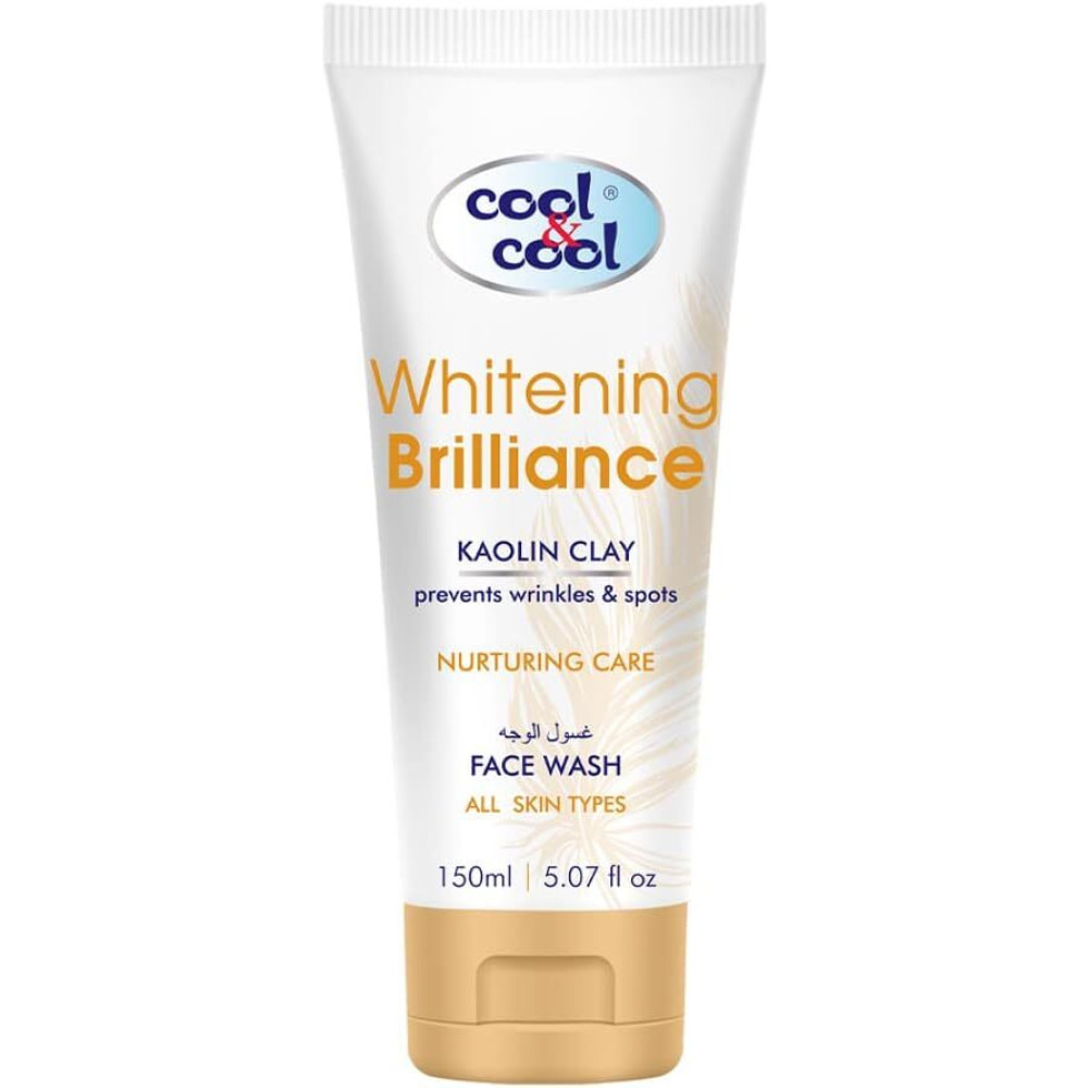 Cool & Cool Whitening Brilliance Face Wash for All Skin Types  150 ml - 1