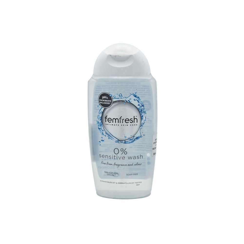 Femfresh Intimate Skin Care 0% Wash, 250 ml - 1