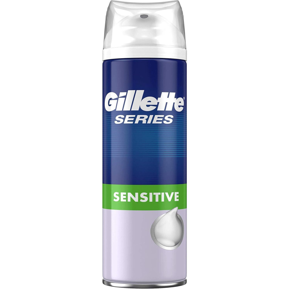 Gillette Series Sensitive Shaving Foam, 250 ml - 1