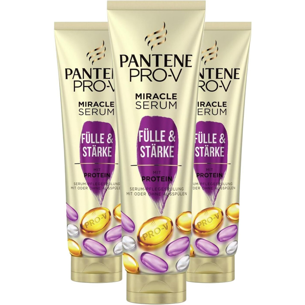 بانتين برو-في ميراكل سيروم بلسم الامتلاء والقوة بالبروتين 160 مل × 3 قطع - 1