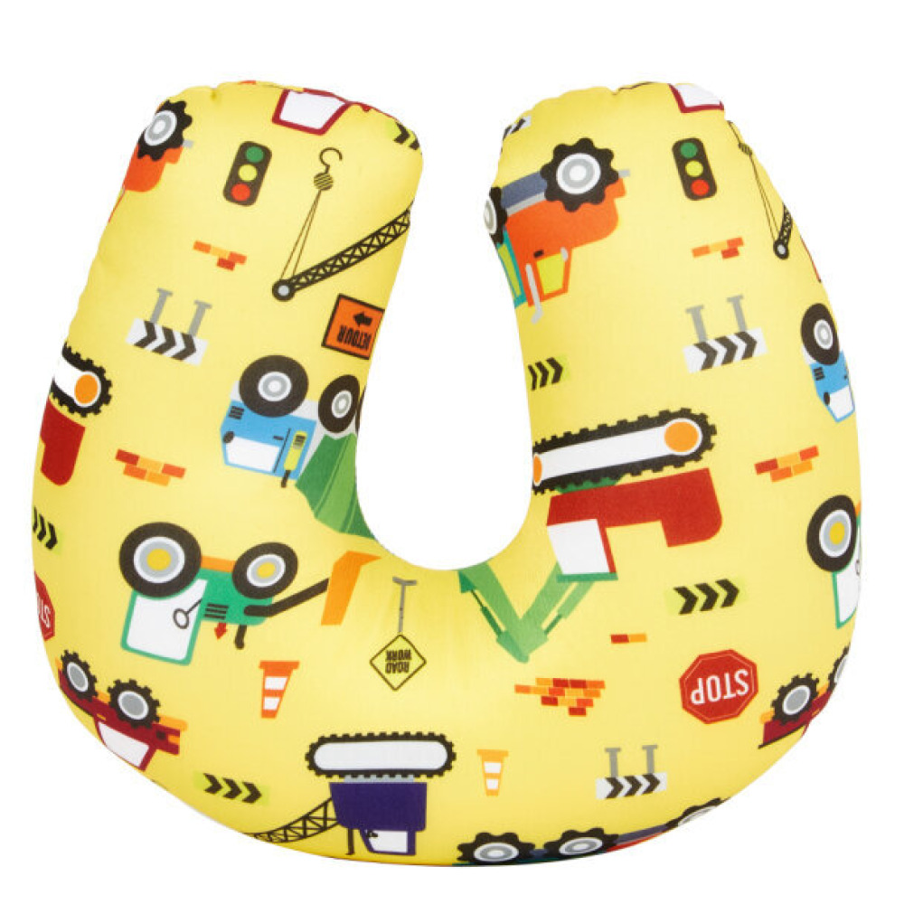 Travelers Club Kids Neck Pillow - Cars - 1