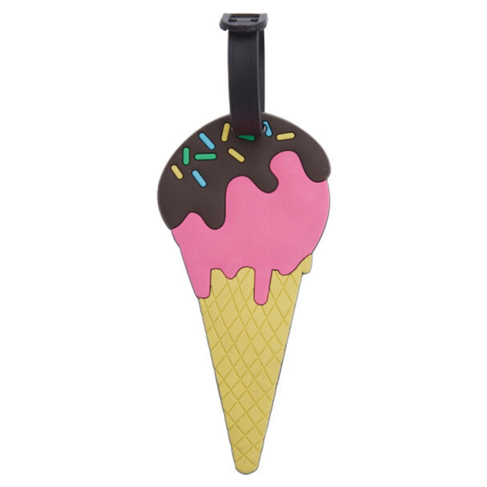 Travelers Club Kids Luggage Tag - Ice Cream - 1