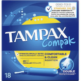 تامباكس كومباك عادي، 18 سدادة قطنية - 1 miniature