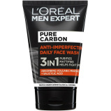 L'Oreal Men Expert Pure Carbon Daily Face Wash, 100 ml - 1 miniature