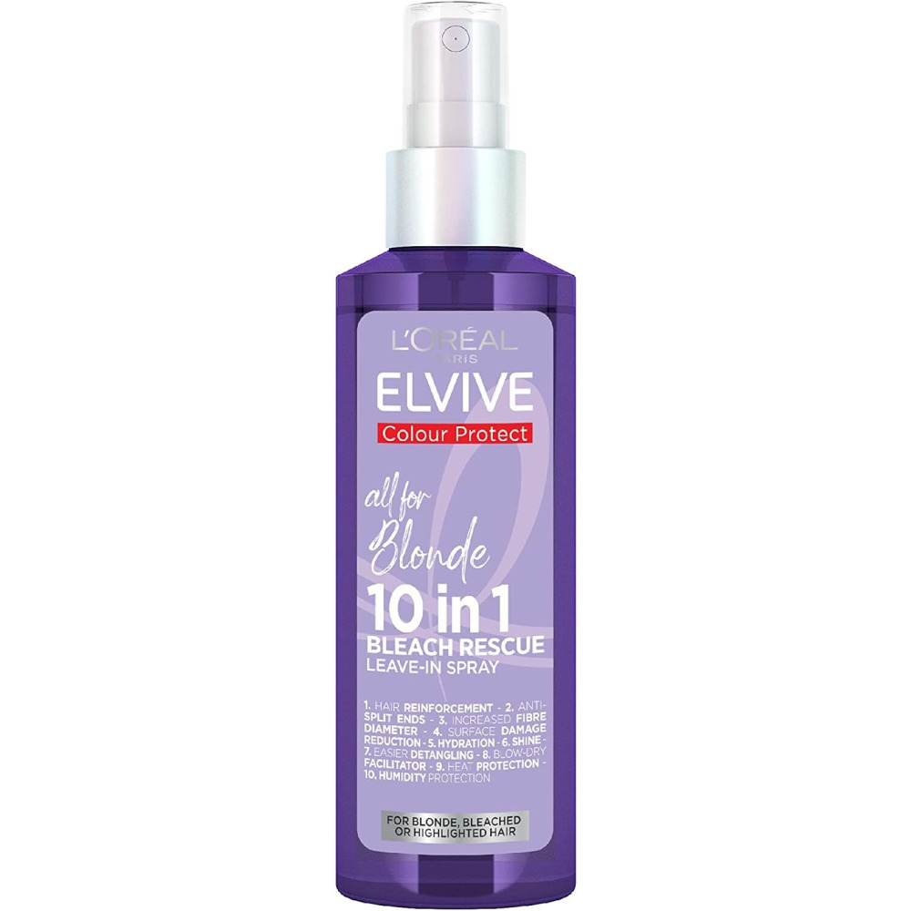 L'oreal Elvive All for Blonde 10-В-1 Осветляющий Спрей Rescue leave IN SPRAY, 150 мл - 1