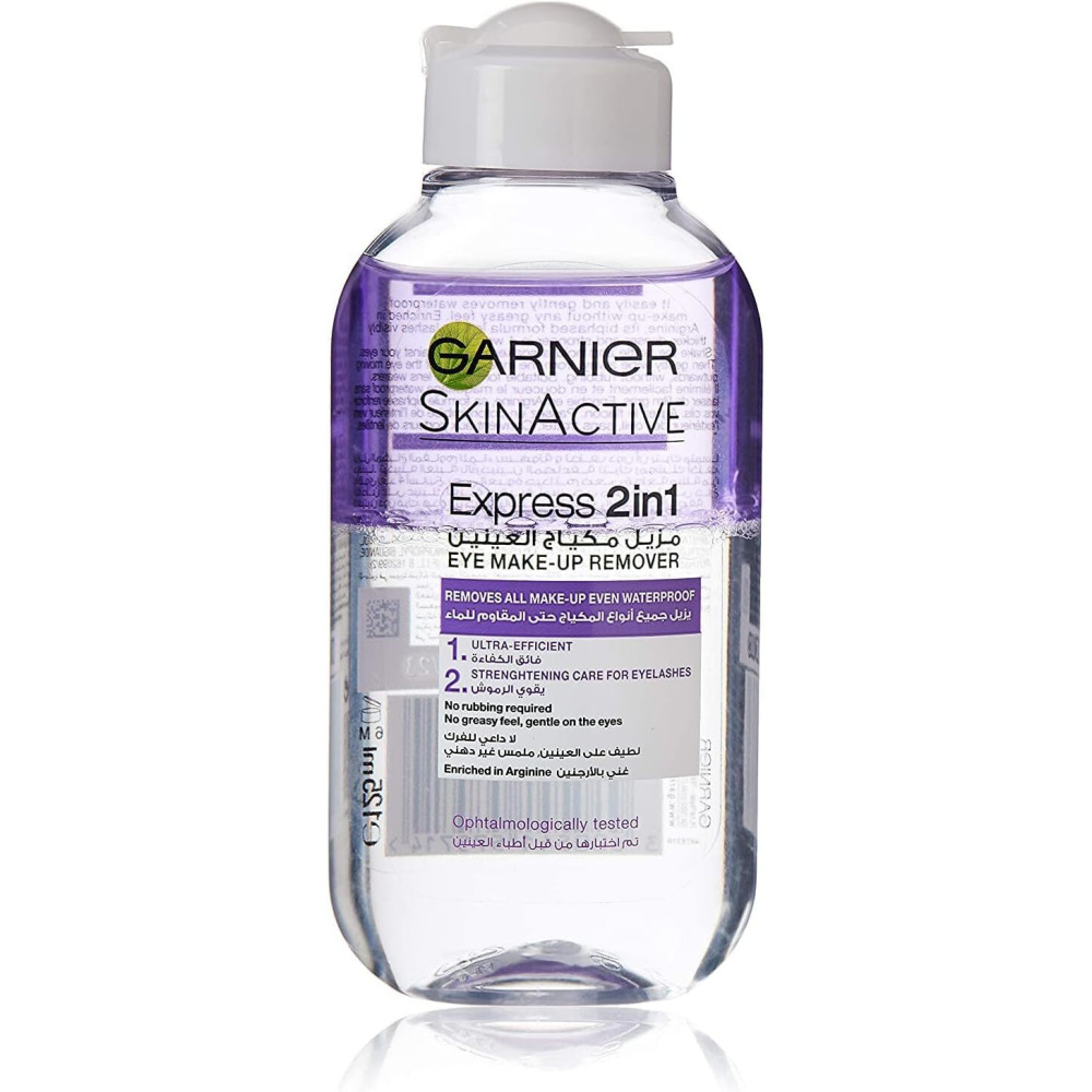 Garnier SkinActive 2 in 1 Eye-Makeup Remover 125 ml - 1