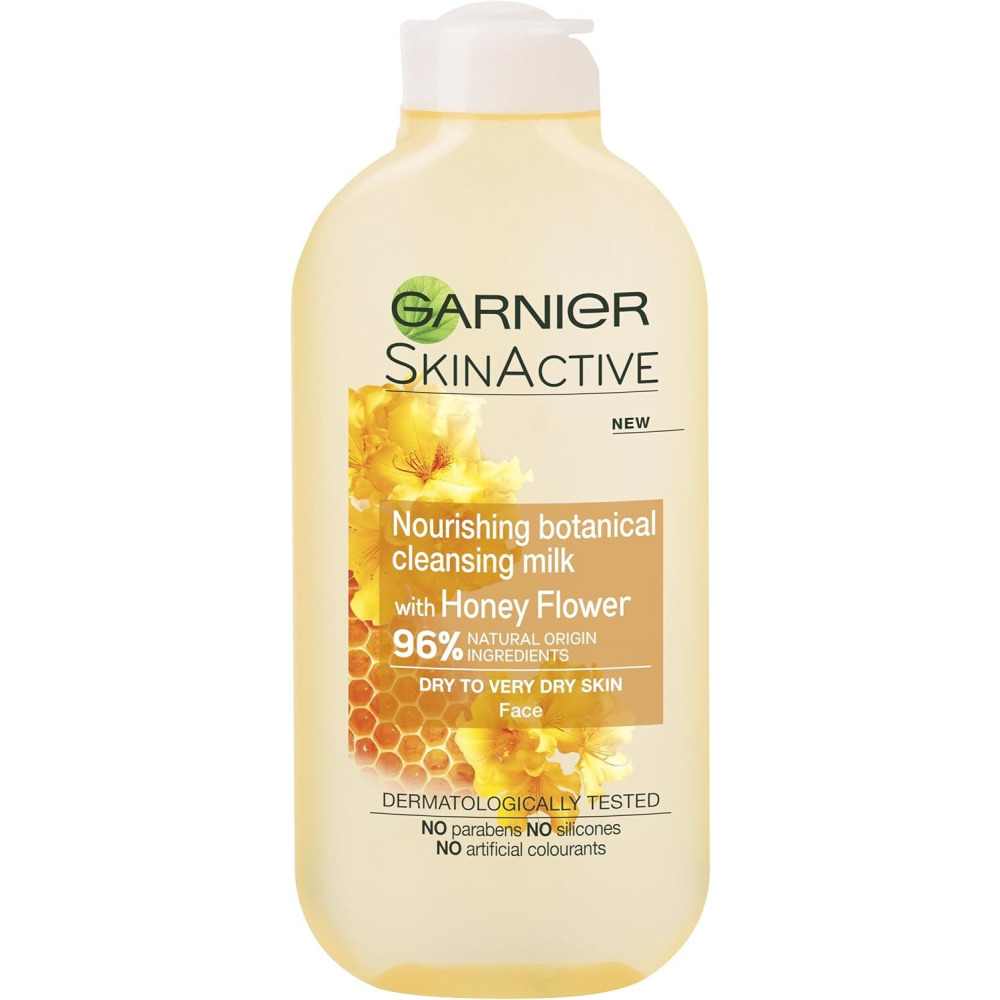 Garnier Natural Honey Flower Cleansing Milk Dry Skin 200 ml - 1
