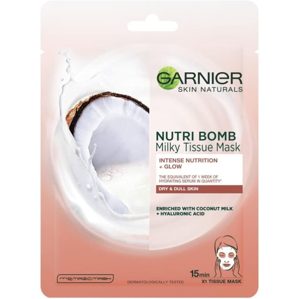 Garnier Coconut Milky Tissue Mask - 1