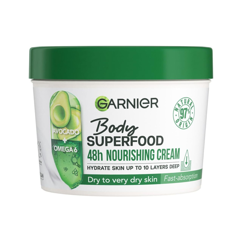 Garnier Body Superfood Avocado + Omega 6 (Dry Skin) 380 ml - 1