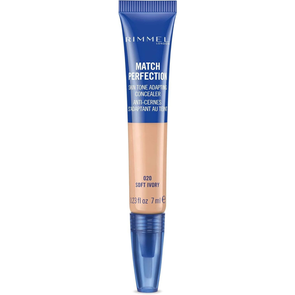 Rimmel LONDON, Match Perfection CONCEALER, 020 Soft IVORY, 7 мл - 1