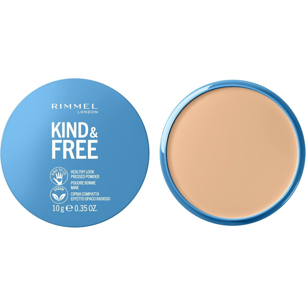 Rimmel Kind + Free Natural Finish Pressed Powder, Fair 010 - 2