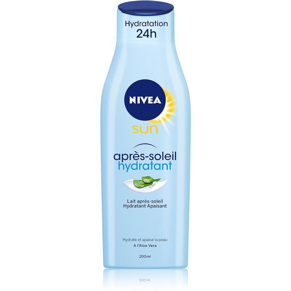 Nivea Sun Moisturizing & Soothing After-sun Milk With Aloe Vera 200 ml - 1