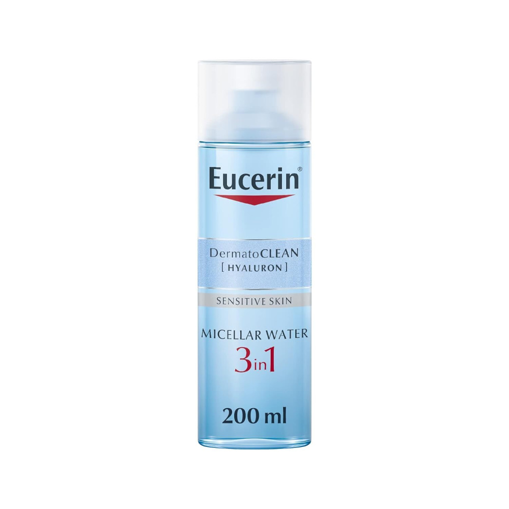Eucerin DermatoClean Hyaluron 3 in 1 Micellar Cleansing Fluid with Hyaluronic Acid, 200 ml - 1