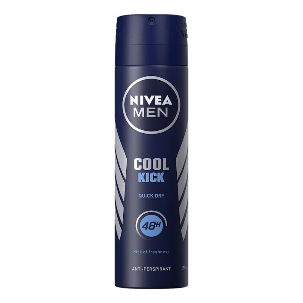 Nivea Men Cool Kick Quick Dry 48H 150 ml - 1