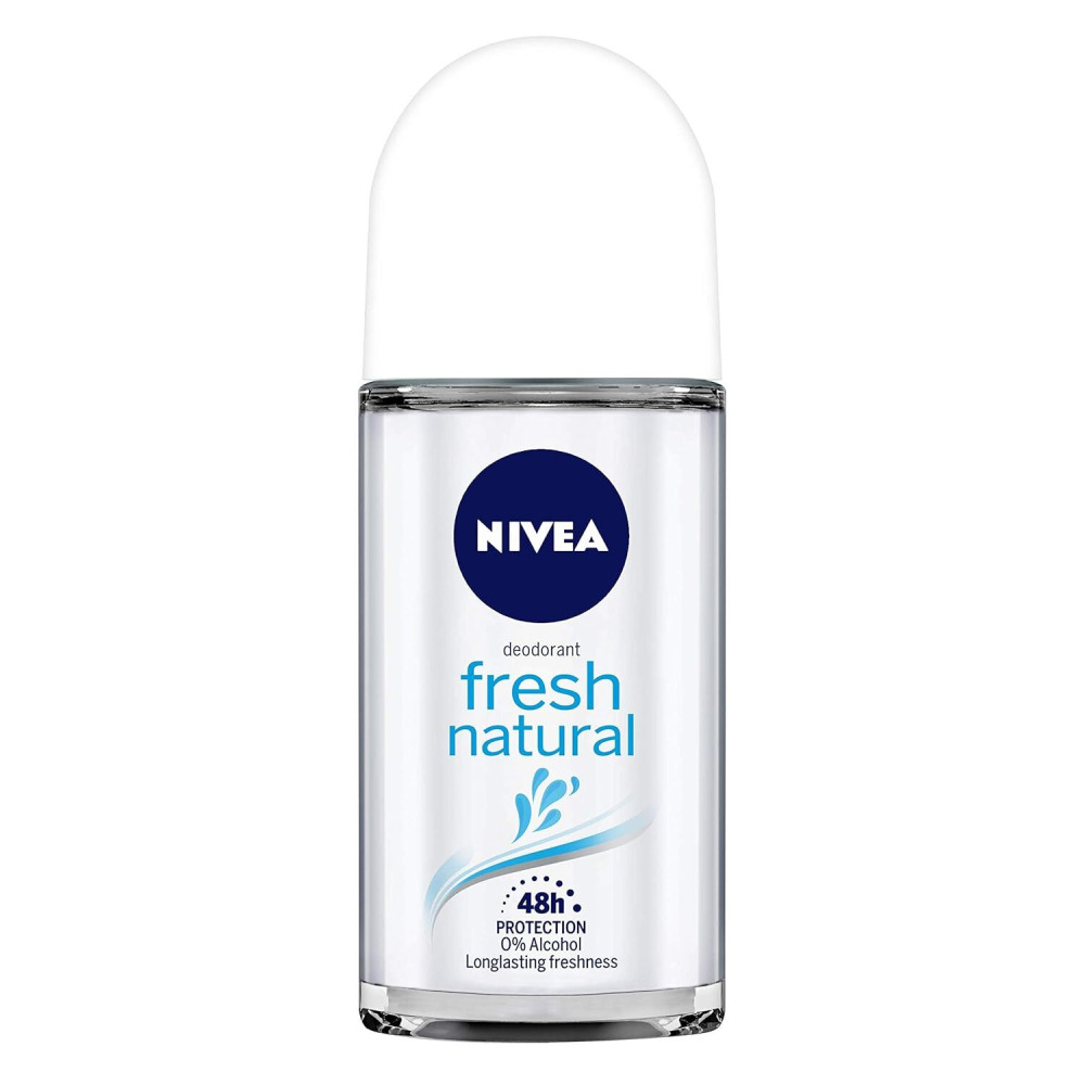 Nivea Fresh Natural Roll On Deodorant, 50 ml - 1